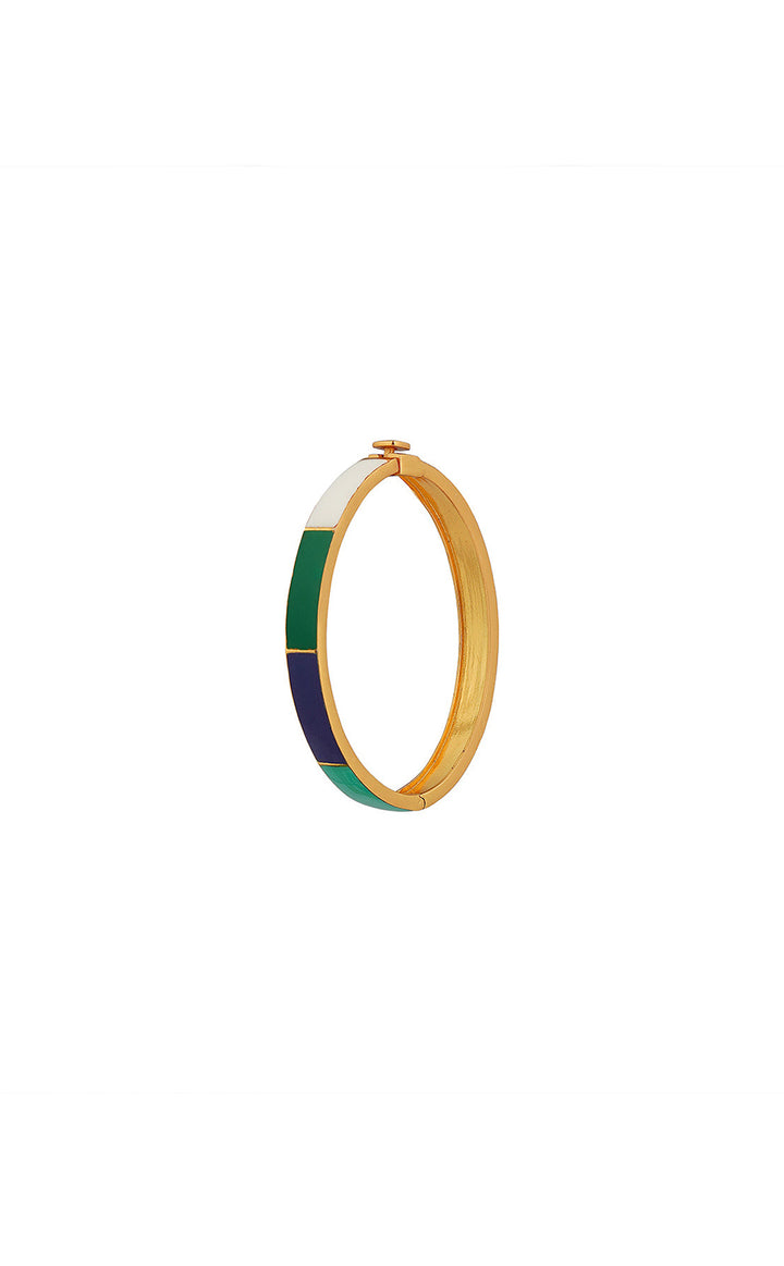 Jade Block Bangle