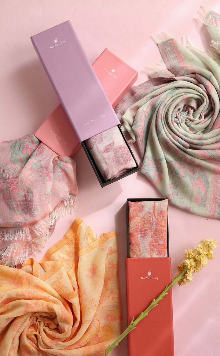 Spring Floral Stole