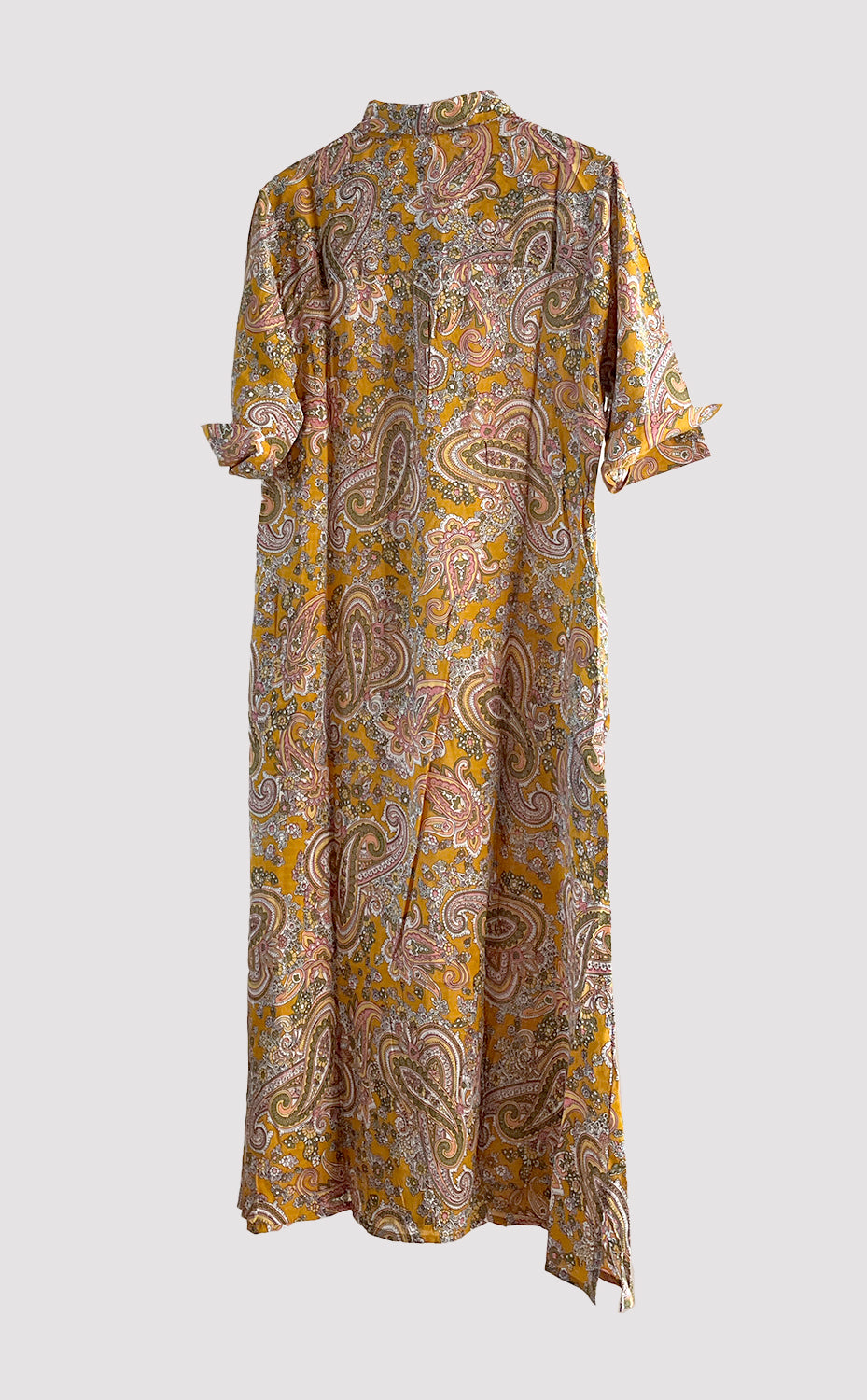 Marigold Paisley Paradise Dress
