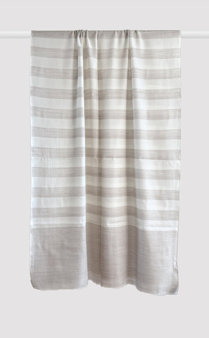 Block Stripe Pashmina Stole