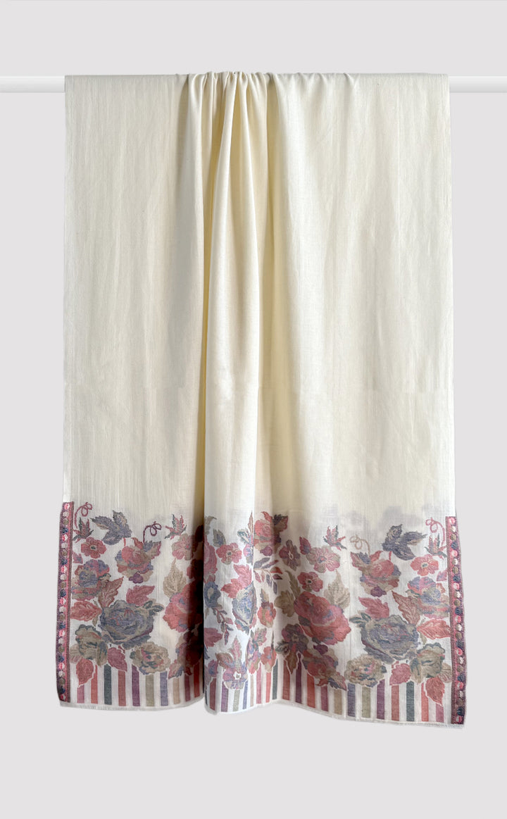 Rose Ivory Kani Shawl