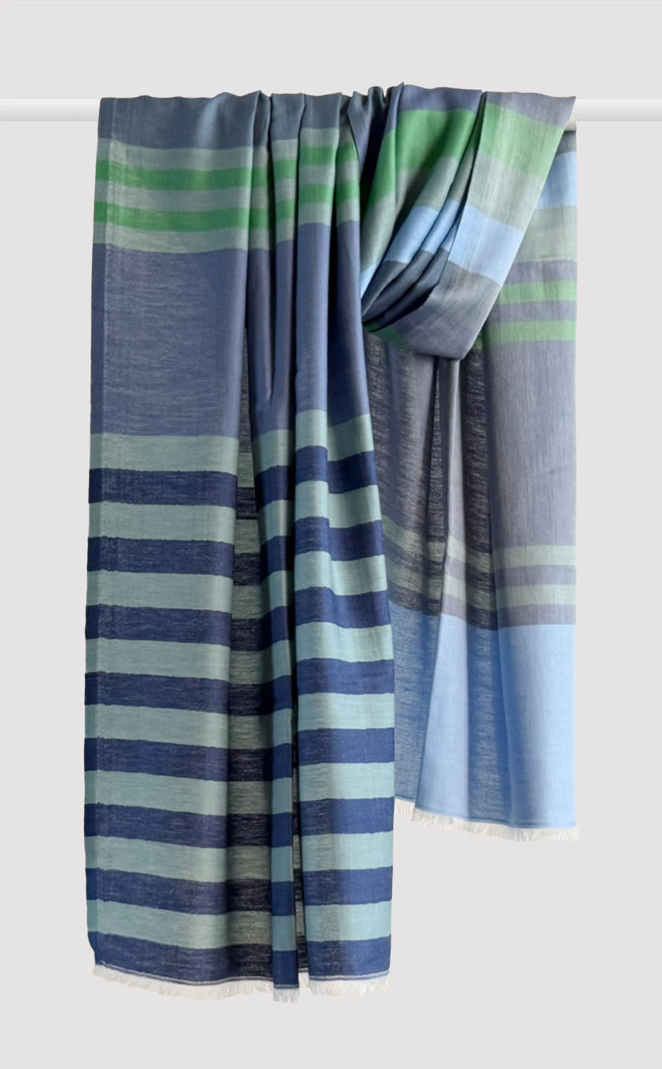 Blueberry Stripes Stole