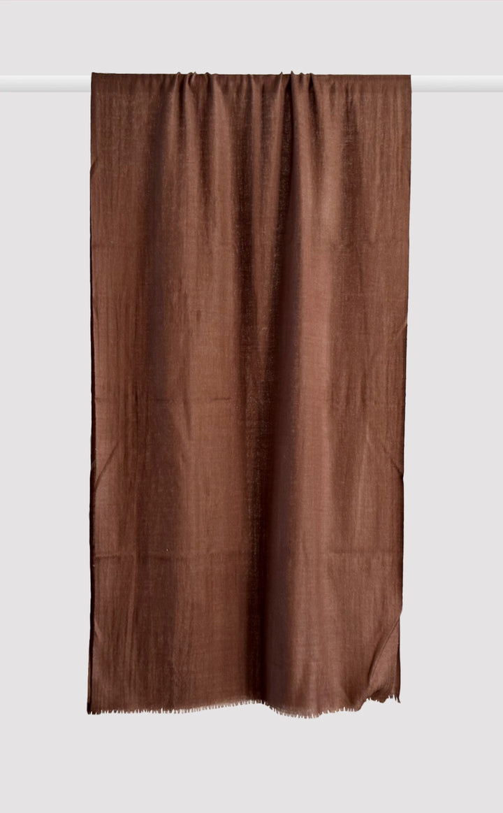Brown Twill Muffler