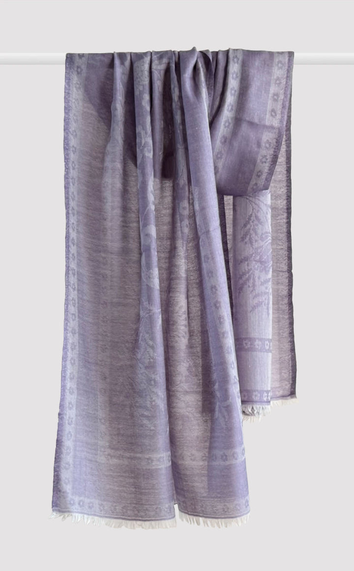 Syringa Floral Wool Jacquard