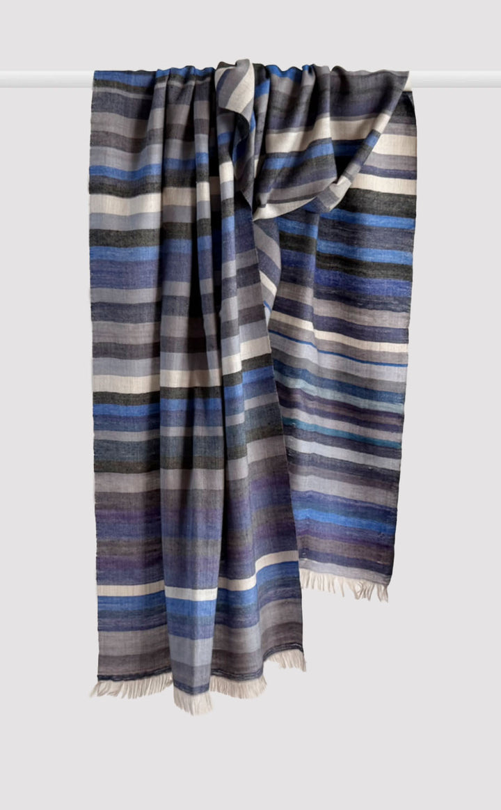 Pashmina Indigo Horizon Stole