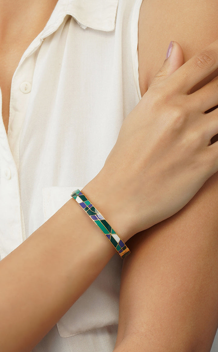 Jade Jouy Bangle