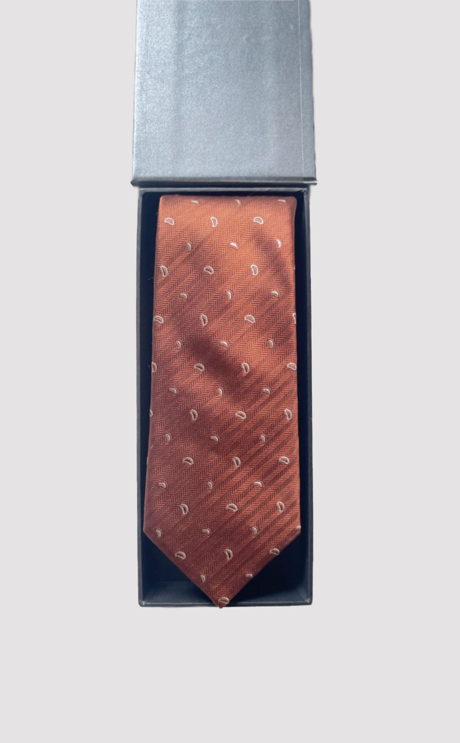 Amber Paisley Tie
