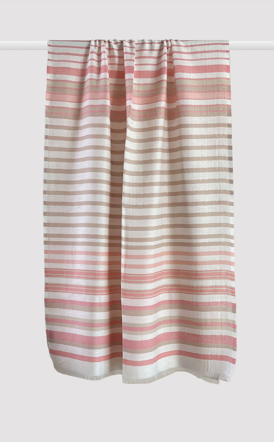 White Pink Stripes