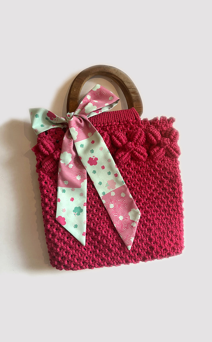Coral Floral Twilly