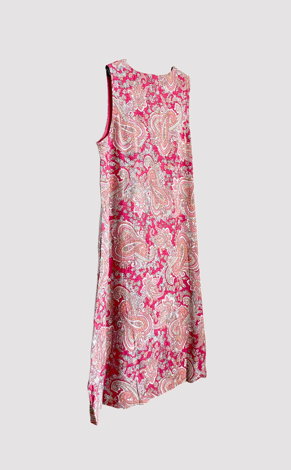 Fuchsia Paisley Paradise Dress