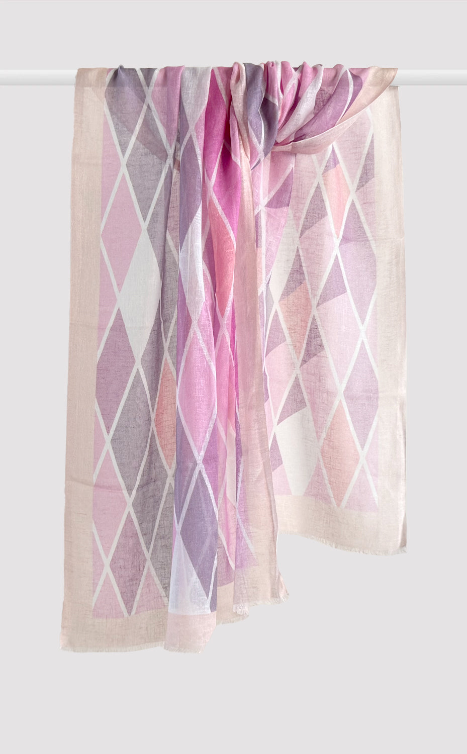 Sunset Sorbet Linen Modal Stole