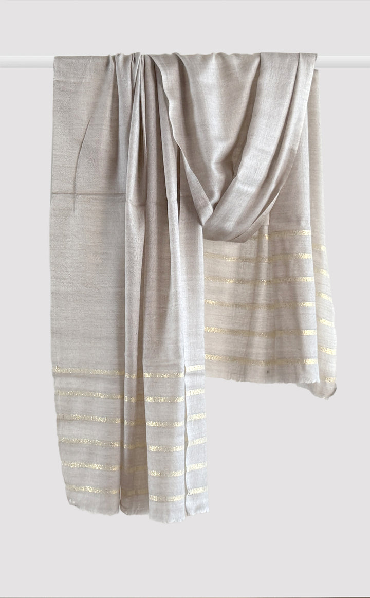 Golden Willow Zari Stole