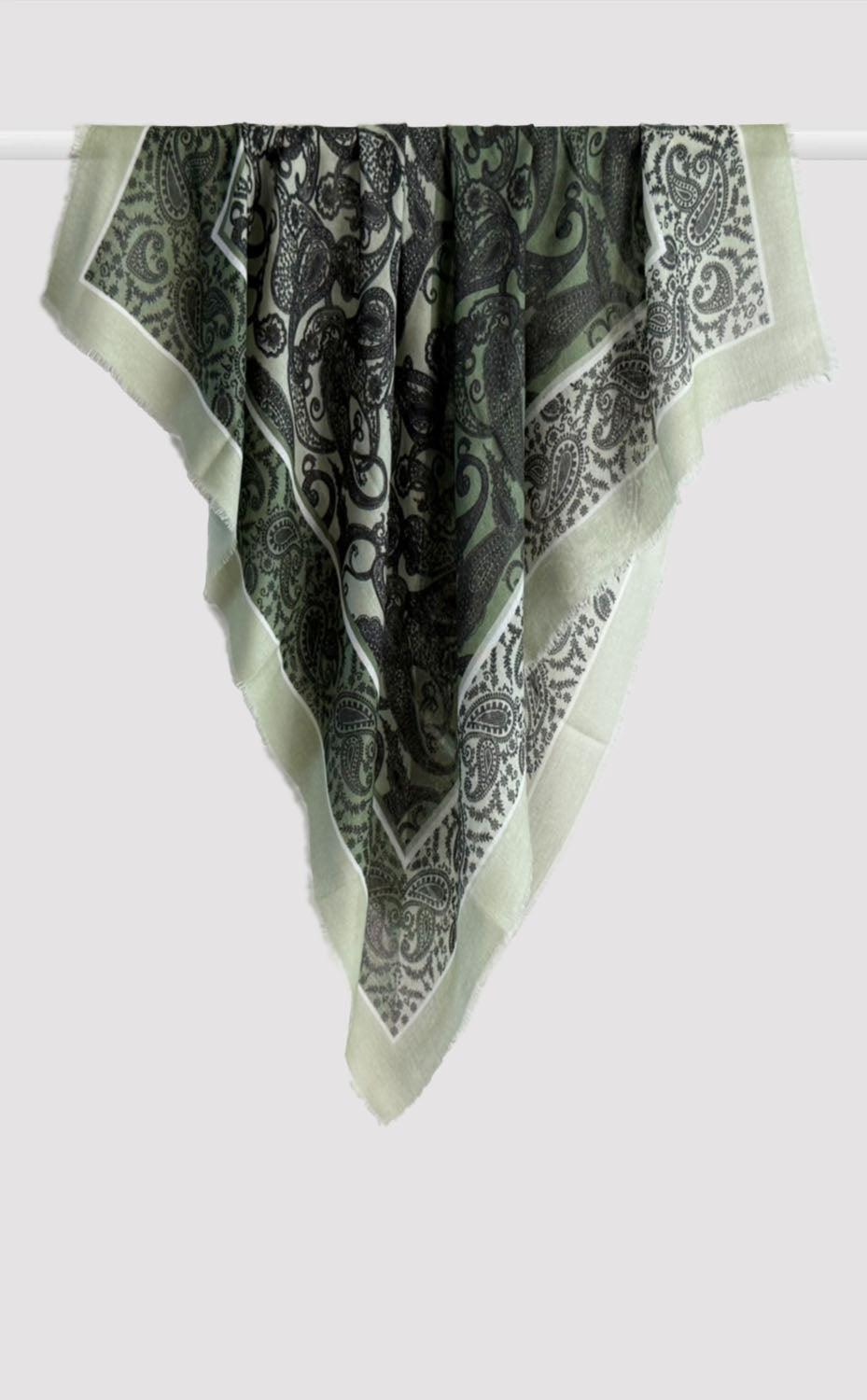 Mist Paisley Scarf