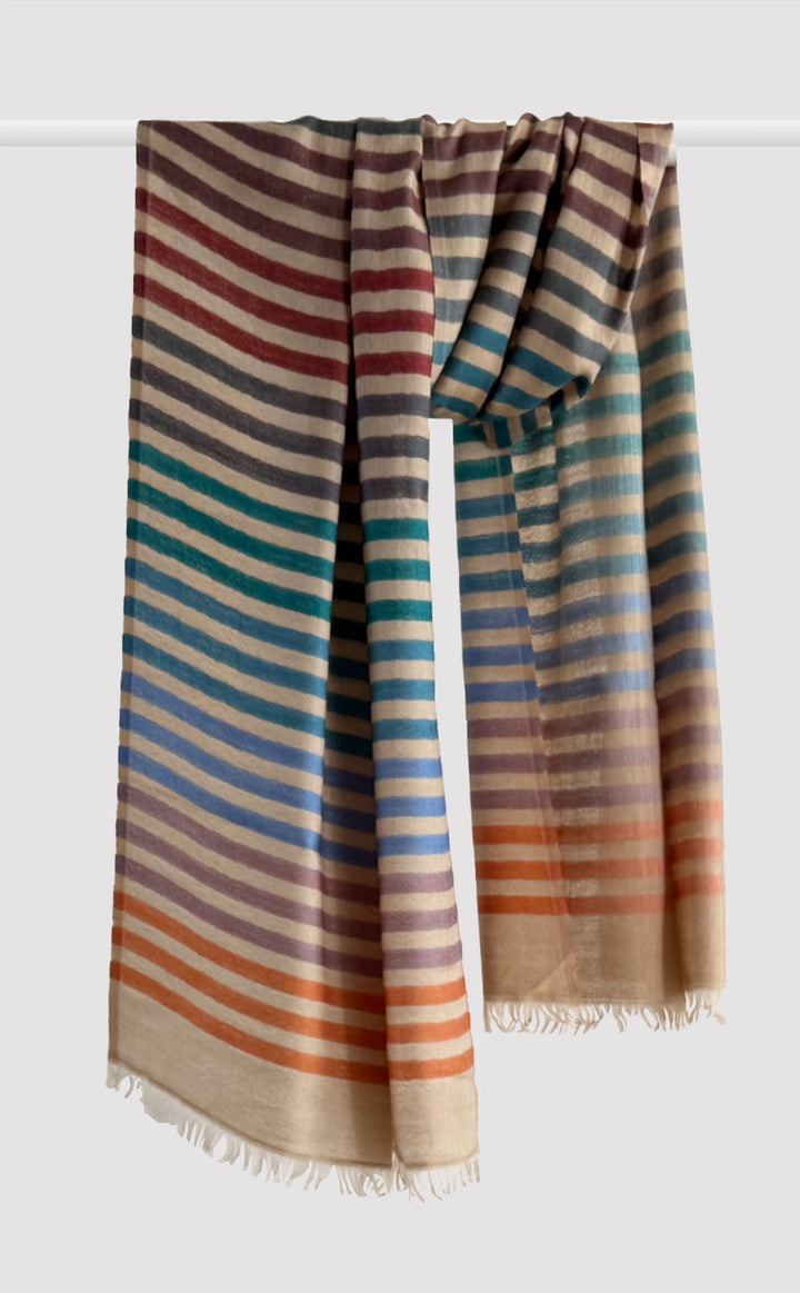 Merino Stripes - Autumn Oak