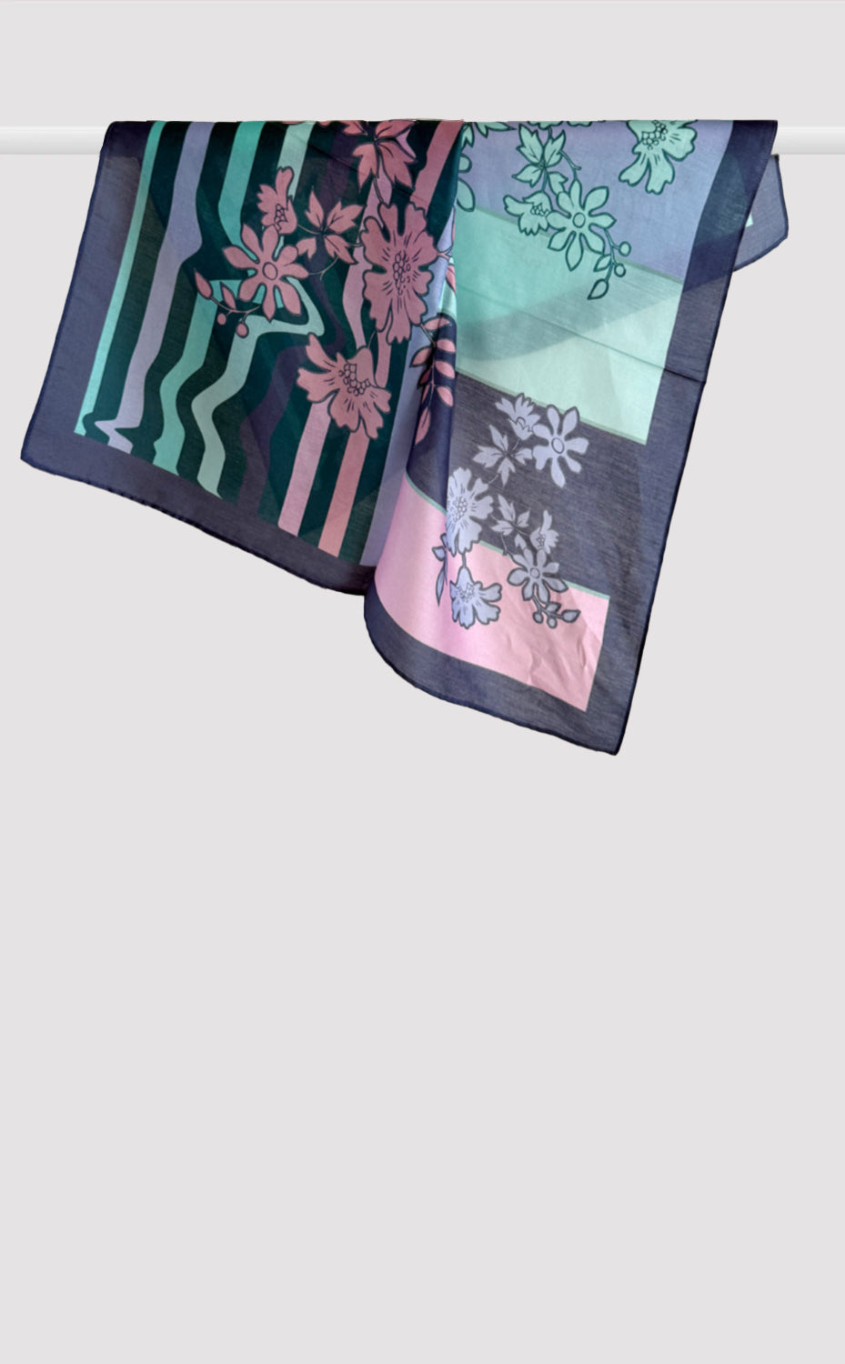 Violet Bloom Bandana