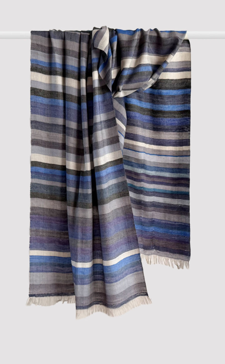 Pashmina Indigo Horizon Stole