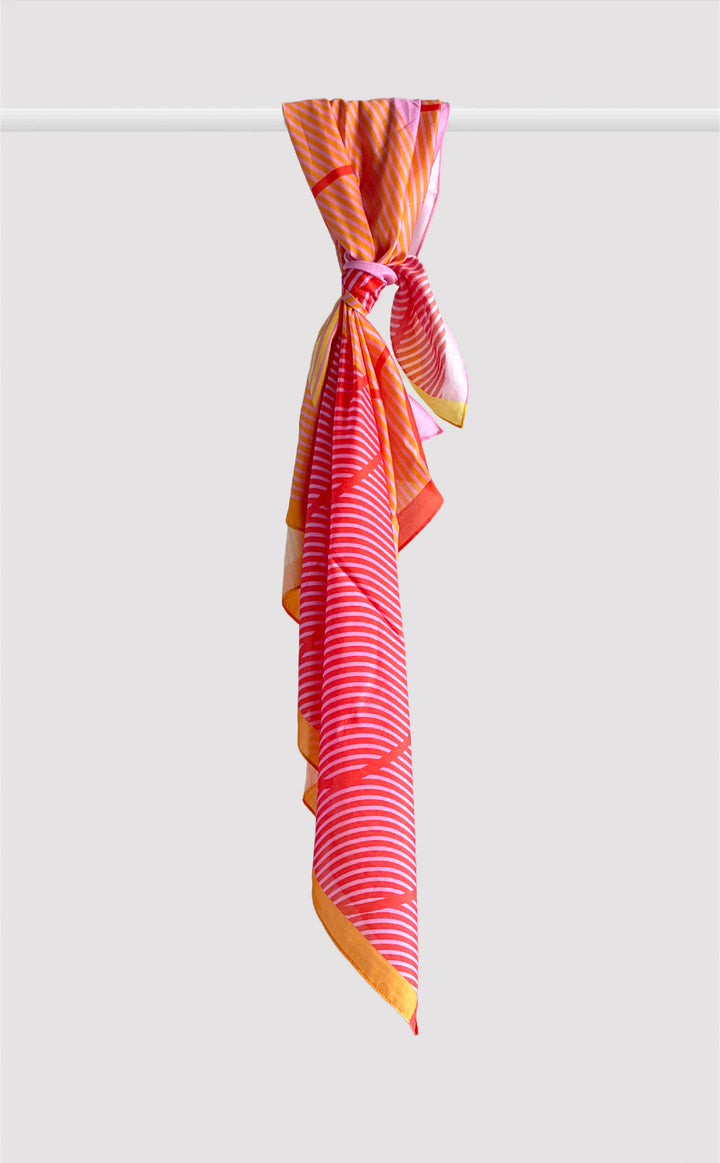 Tangerine Contour Scarf