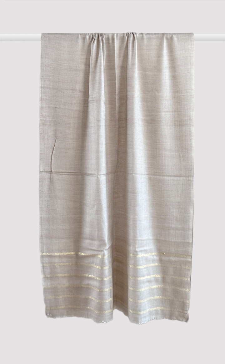 Golden Willow Zari Stole
