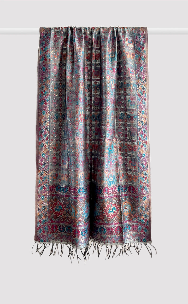 Twilight Tiles Dupatta