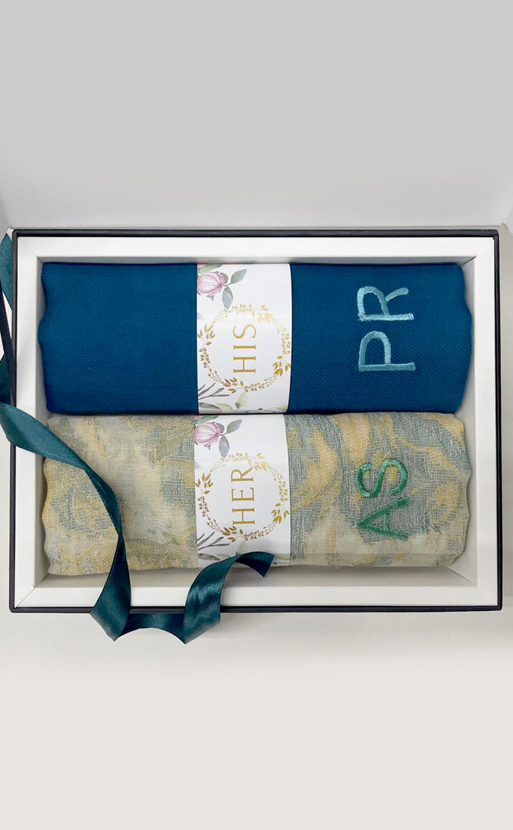 Personalised His and Her Set