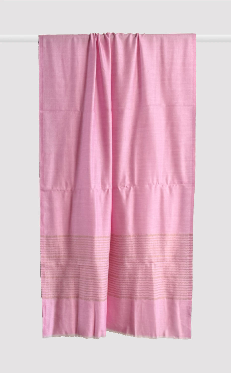 Flamingo Zari Stripe Stole