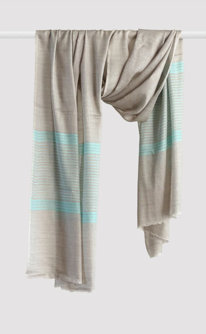 Turquoise Band Stole