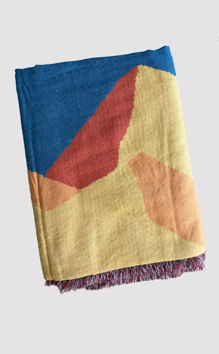 Terracotta Mountain Throw