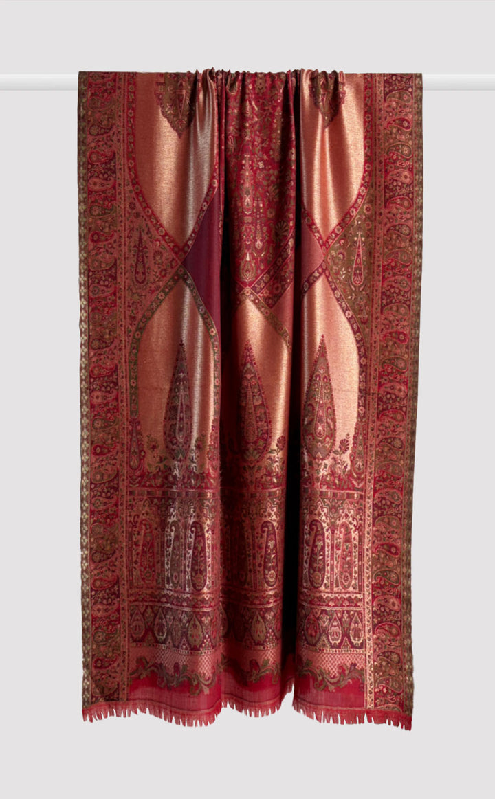 Rajwadi Zari Kani Shawl