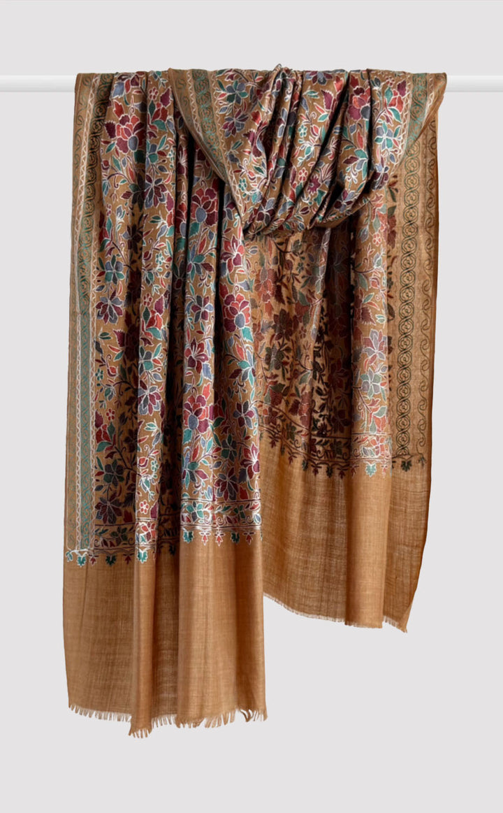 Ginger Eden Aari Embroidery Shawl