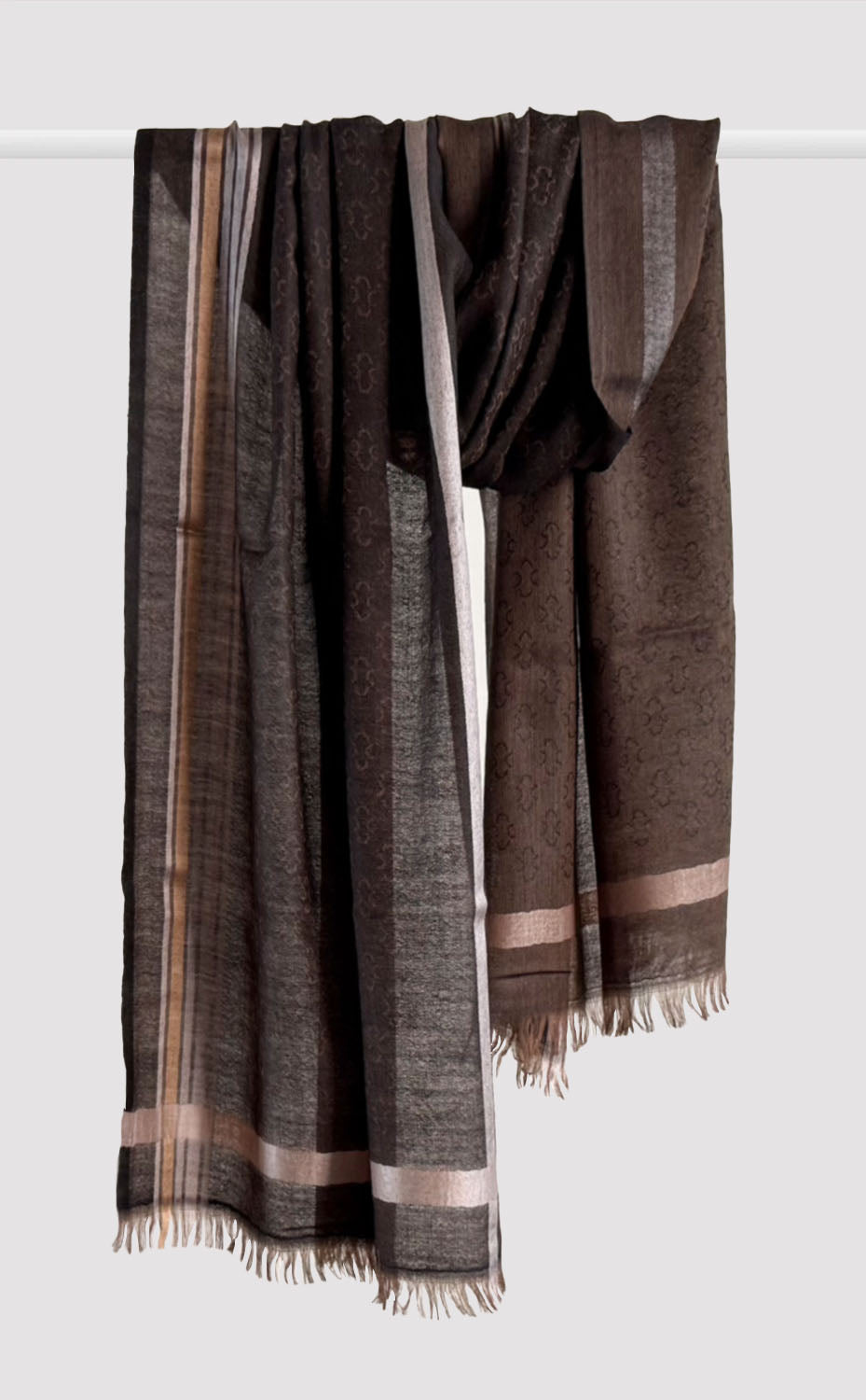Wool Silk Jacquard - Java