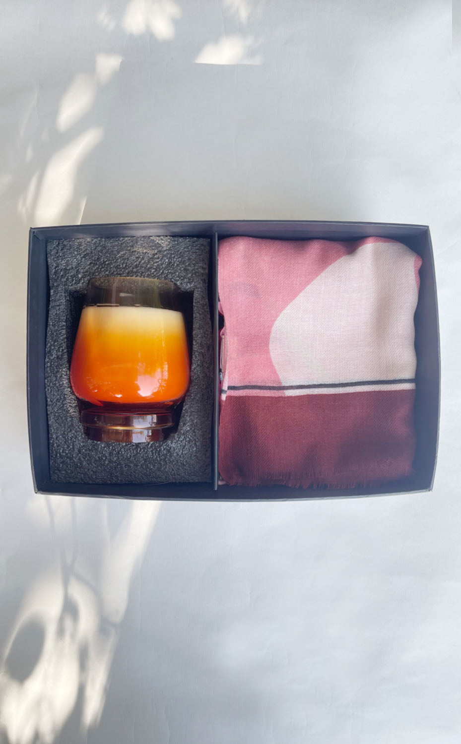 Maroon Hues Candle Set