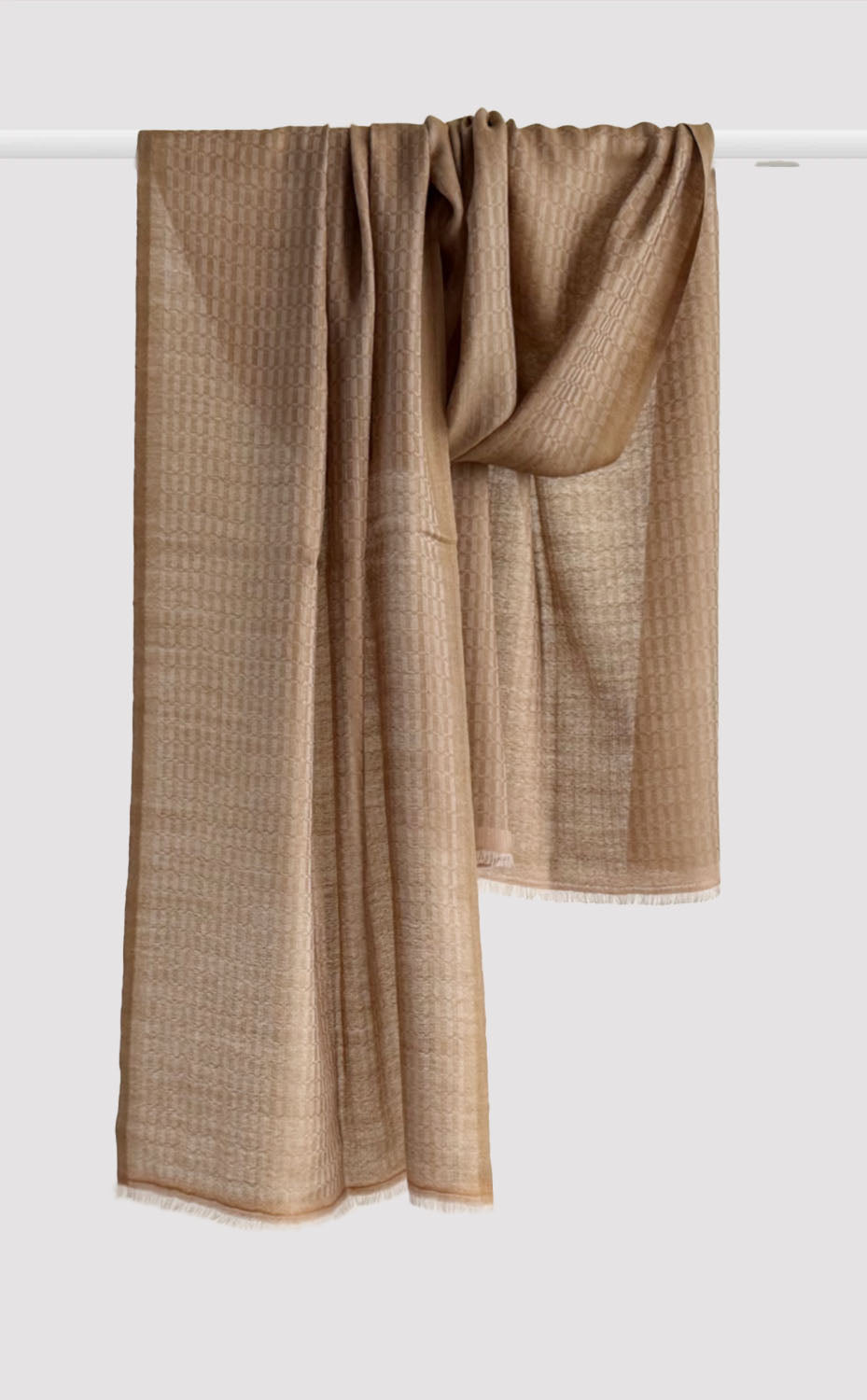 Caramel Rhythm Merino Muffler