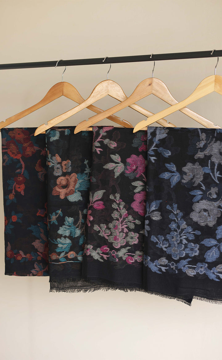 Fuchsia Bloom Stole