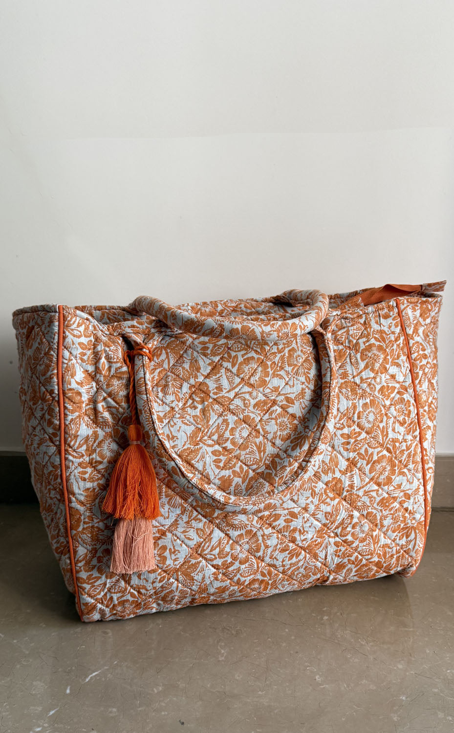Tangerine Tote Set for Her