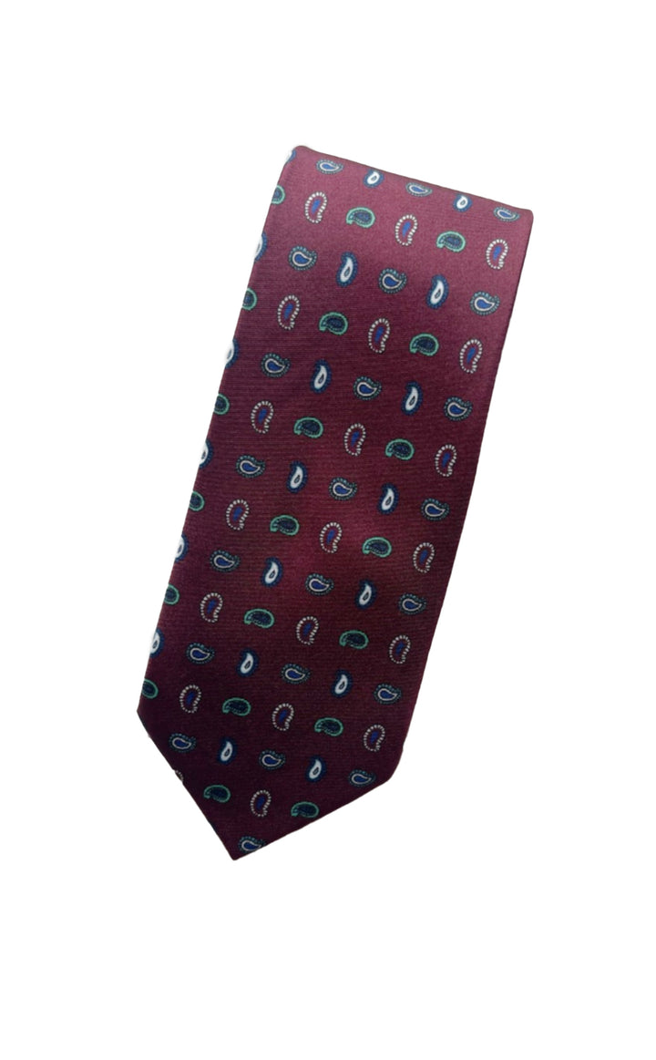 Maroon Paisley Set for Him