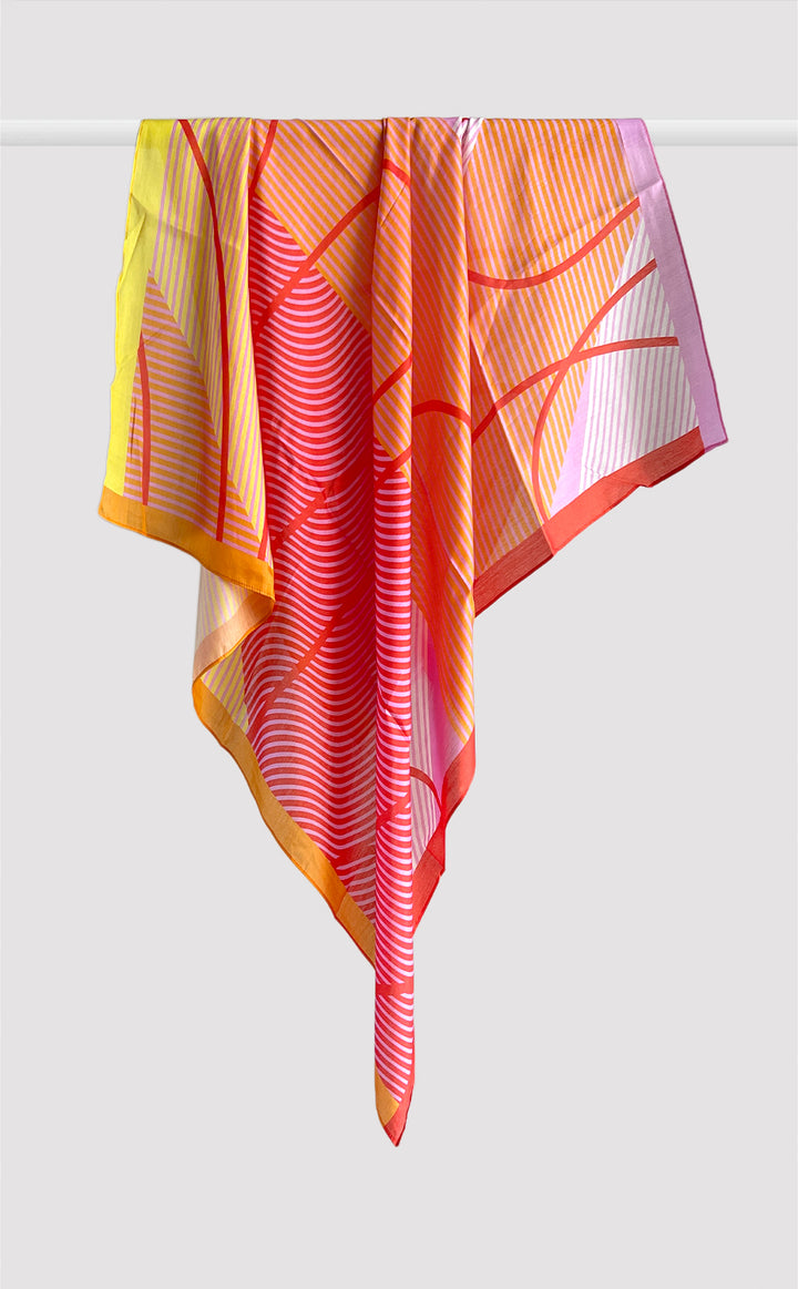 Tangerine Contour Scarf