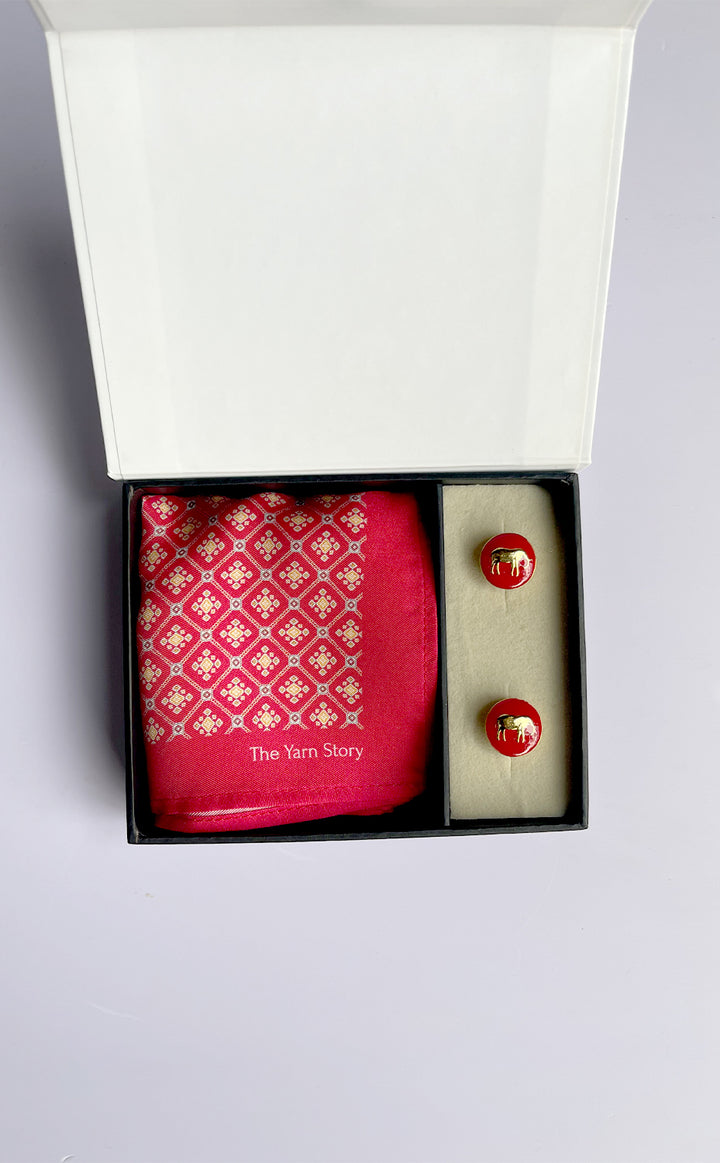 Crimson Charm Set for Him