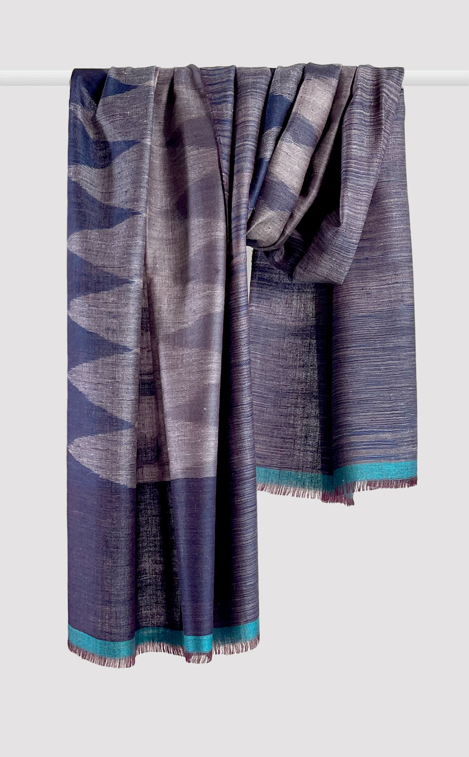 Pashmina Mystique Ikat Reversible Shawl