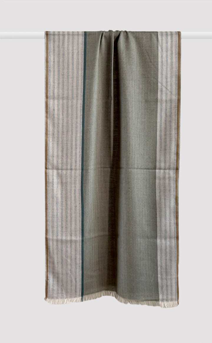 Autumn Striped Merino Muffler