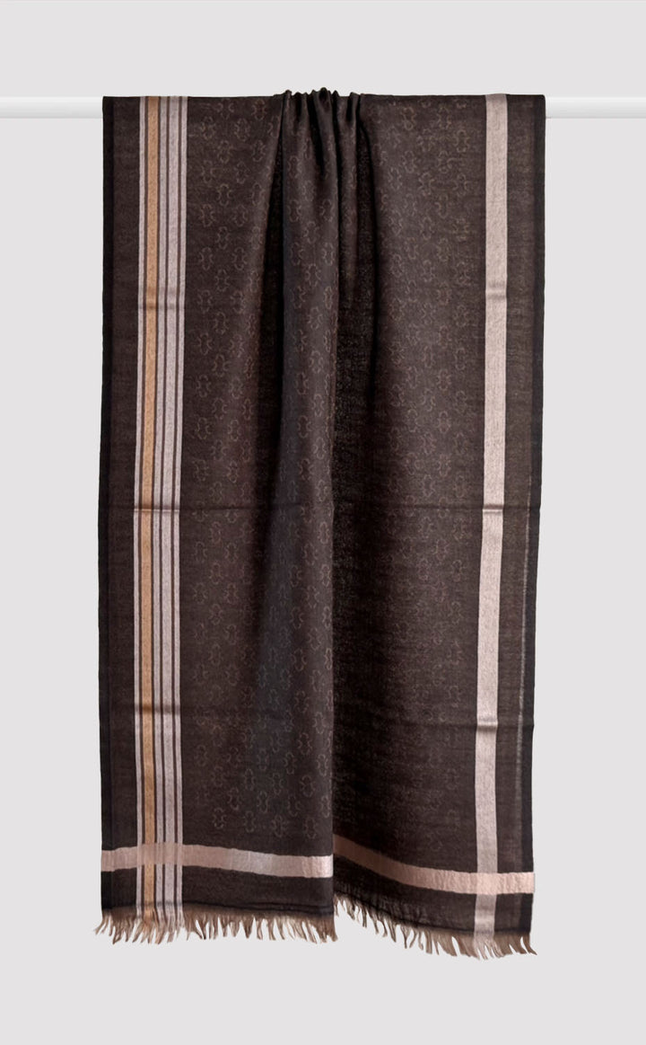 Wool Silk Jacquard - Java