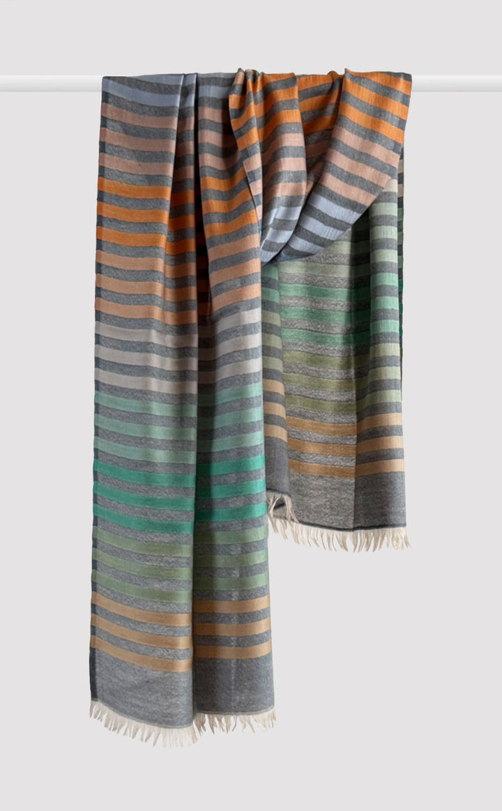 Merino Stripes - Midnight Meadow