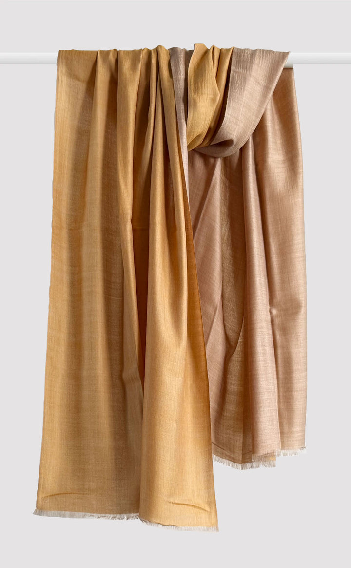 Reversible Pashmina Shawl - Marigold