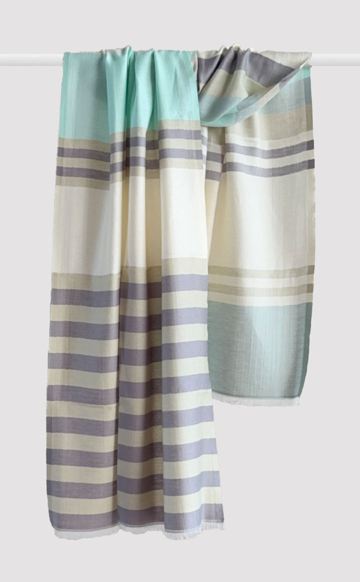 Dove Stripes Stole