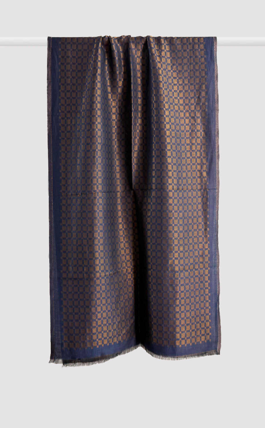 Inkwell Mosaic Zari Stole