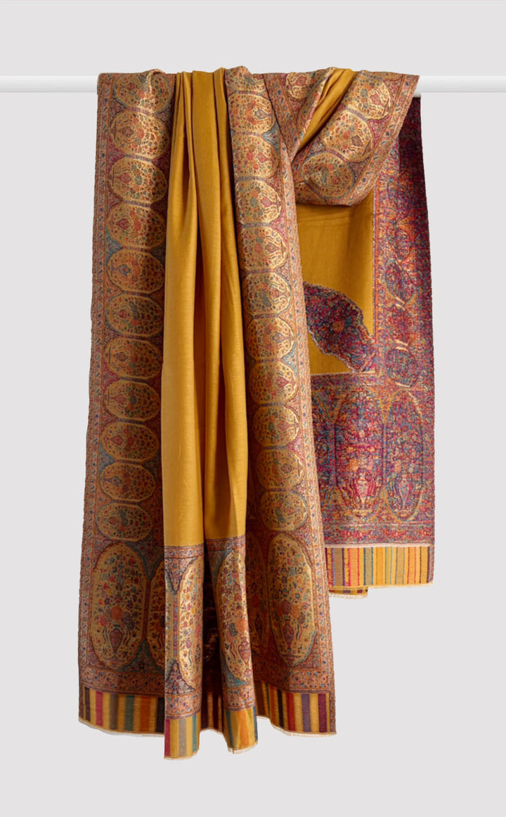 Sunehari Paisley Kani Shawl