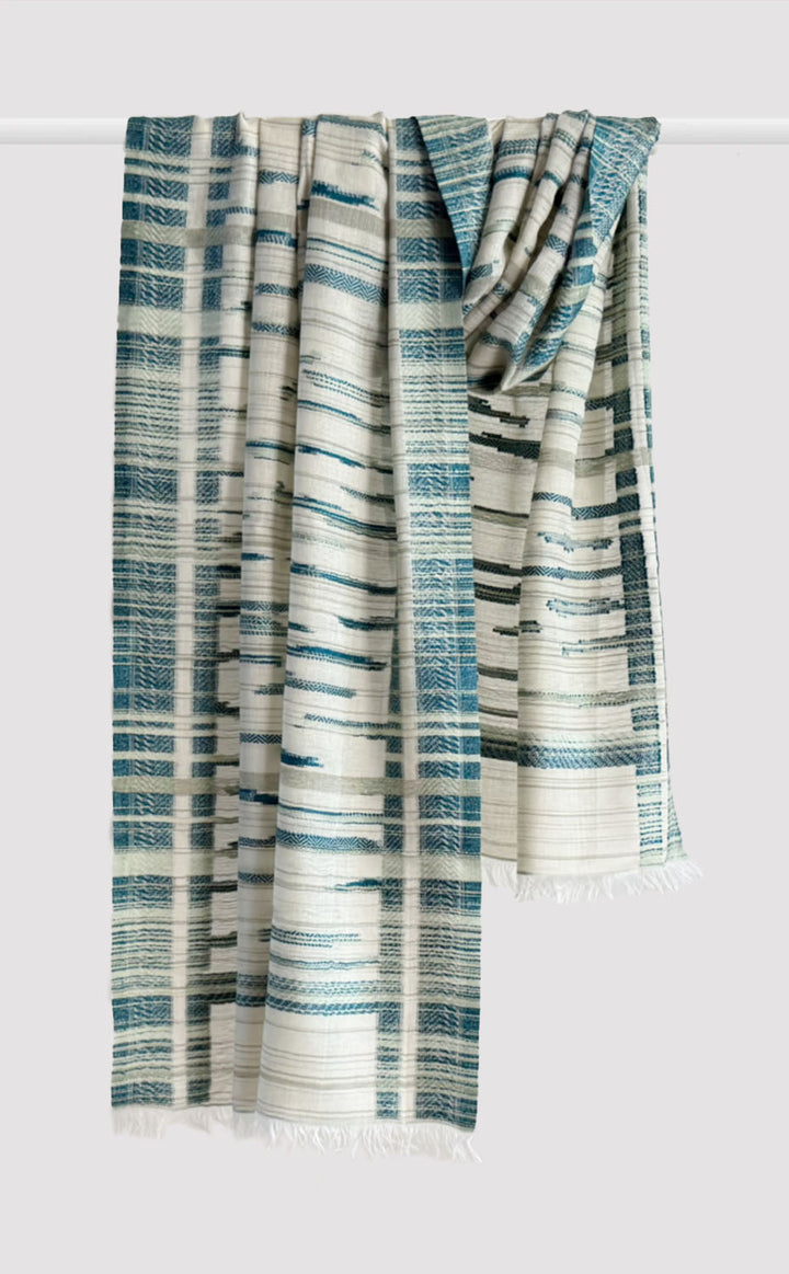 Turquoise Stream Stole