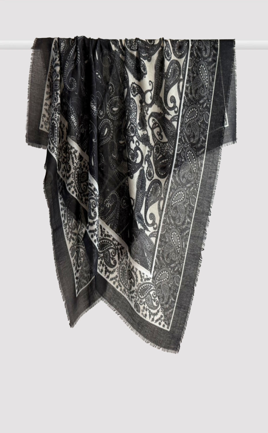 Pebble Paisley Scarf