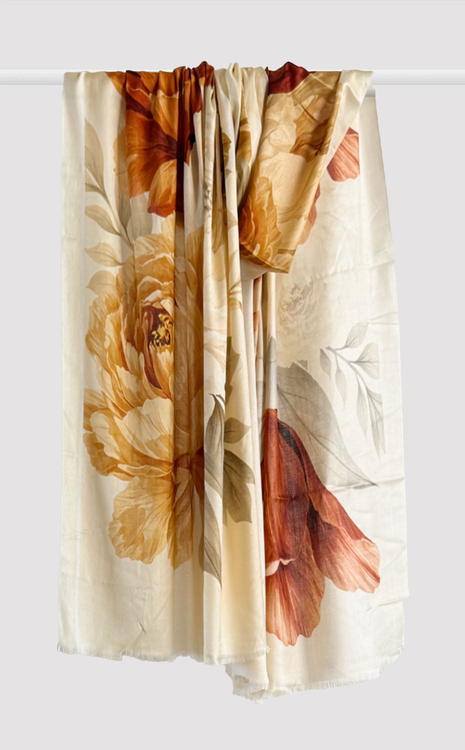 Ember Garden Silk Stole