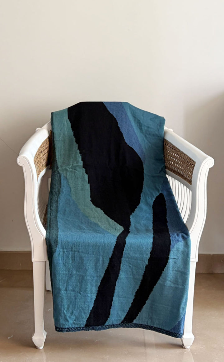 Charcoal Mountain Throw