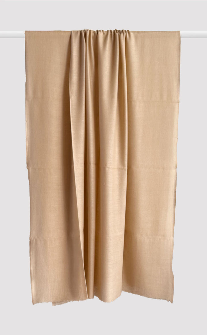 Solid Sand Shawl